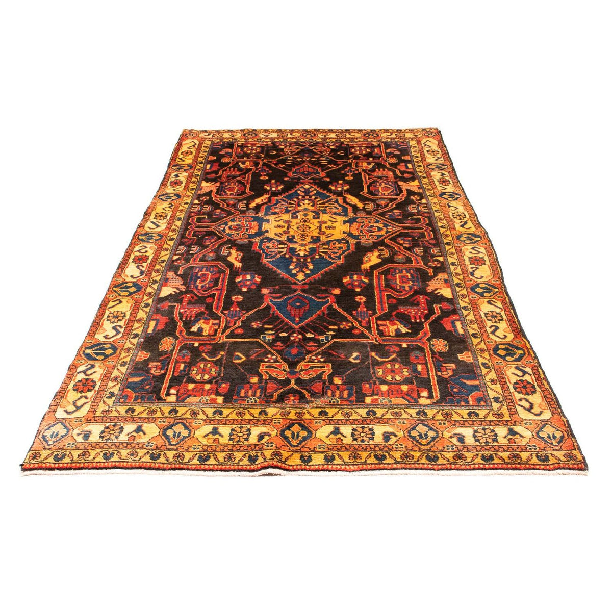Alfombra persa - Nómada - 293 x 150 cm - multicolor