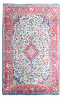 Alfombra persa - Clásica - 220 x 138 cm - rosa