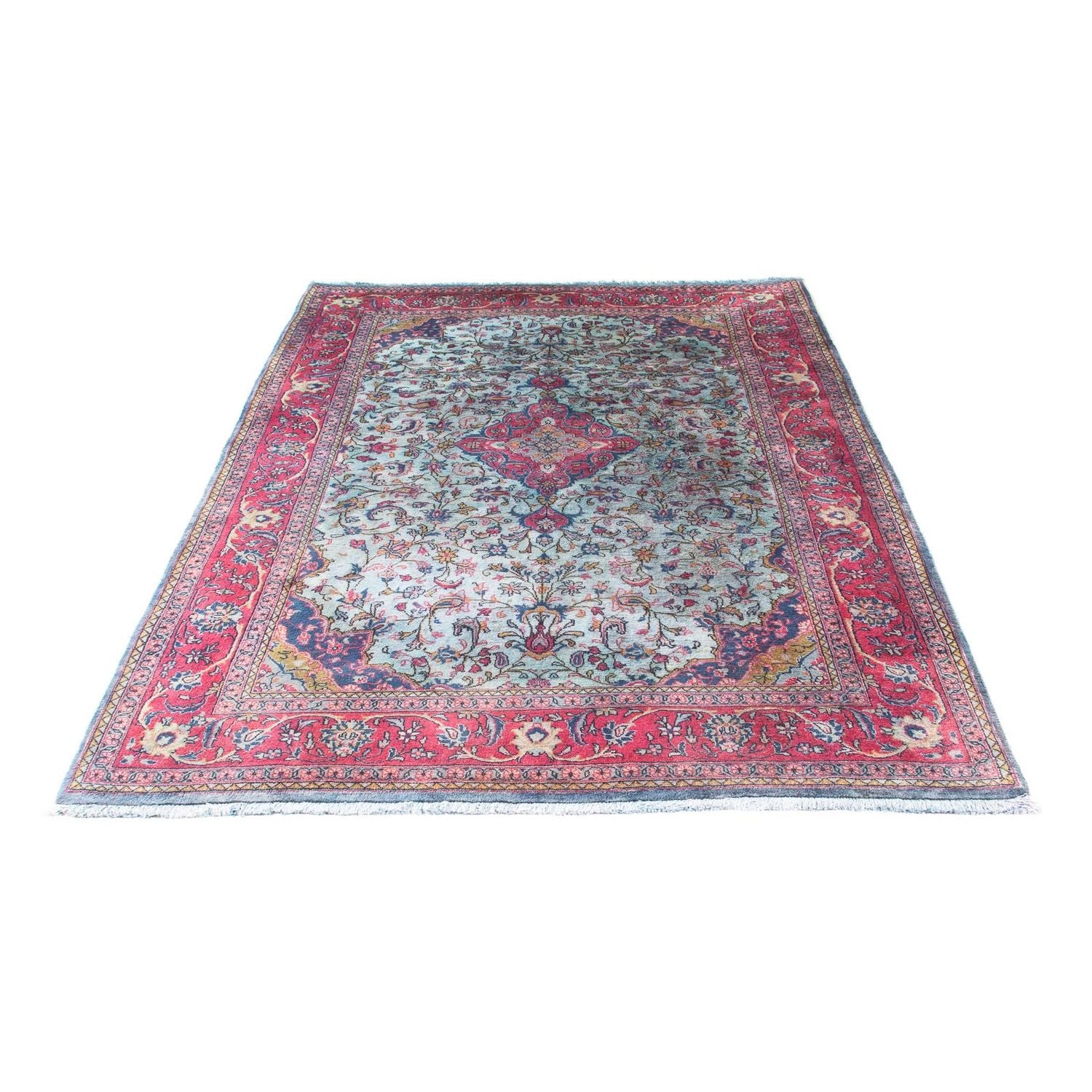 Alfombra persa - Clásica - 220 x 138 cm - rosa