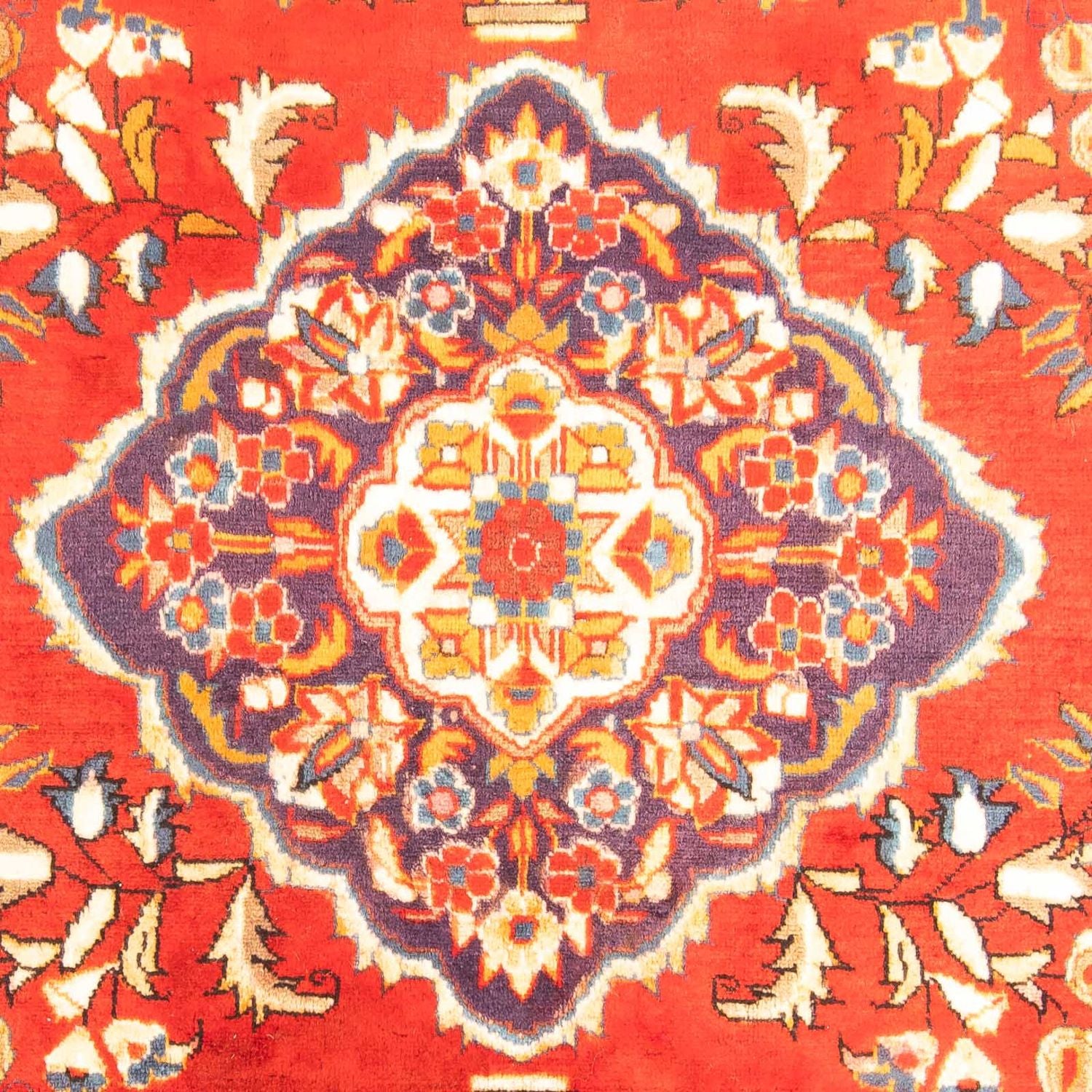 Alfombra persa - Nómada - 210 x 173 cm - rojo