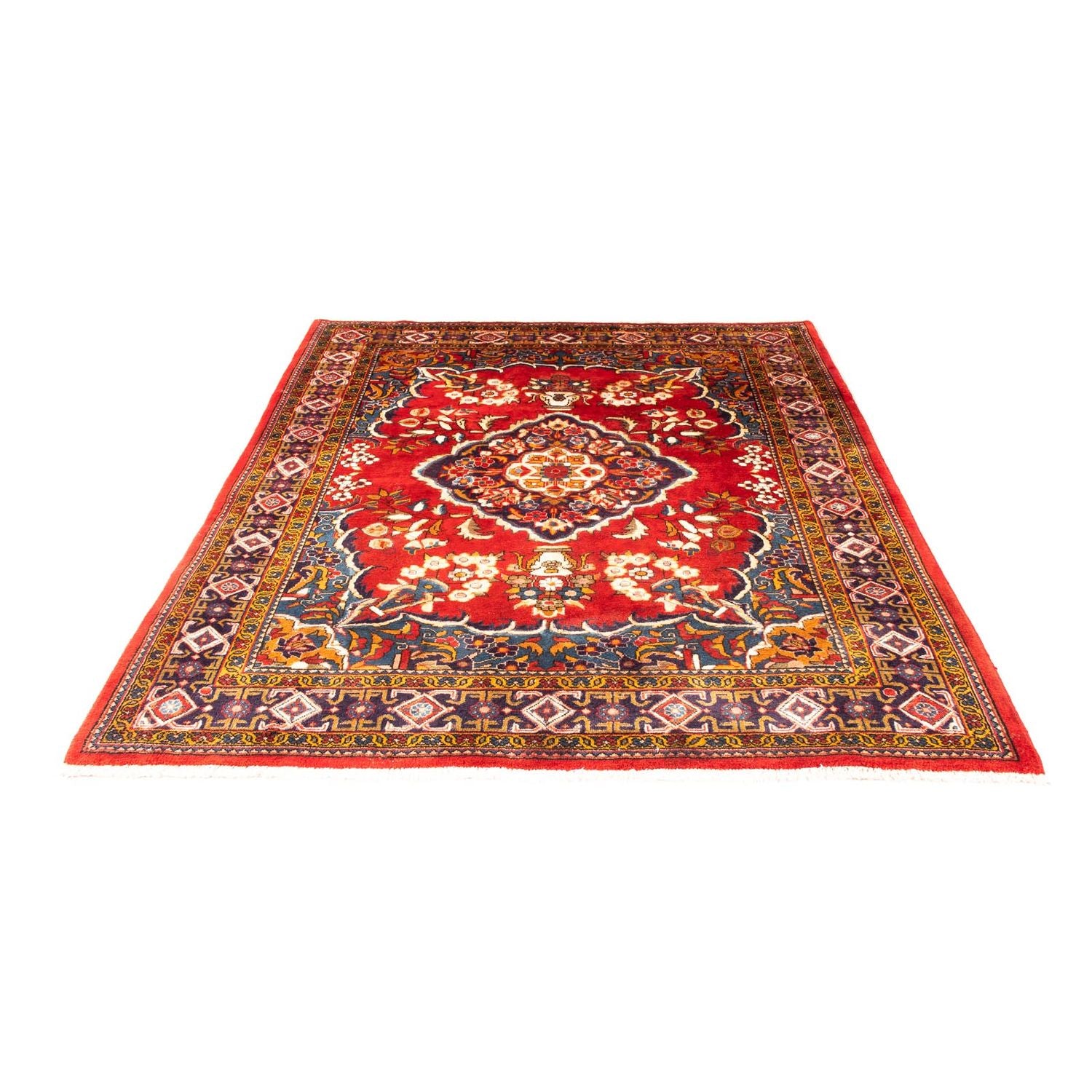 Alfombra persa - Nómada - 210 x 173 cm - rojo