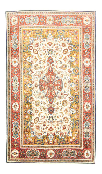 Qom Alfombra 142x245cm - Alfombra persa - beige