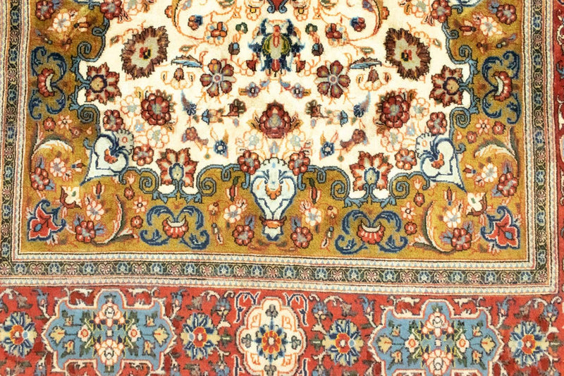 Alfombra persa - Ghom - 245 x 142 cm - beige