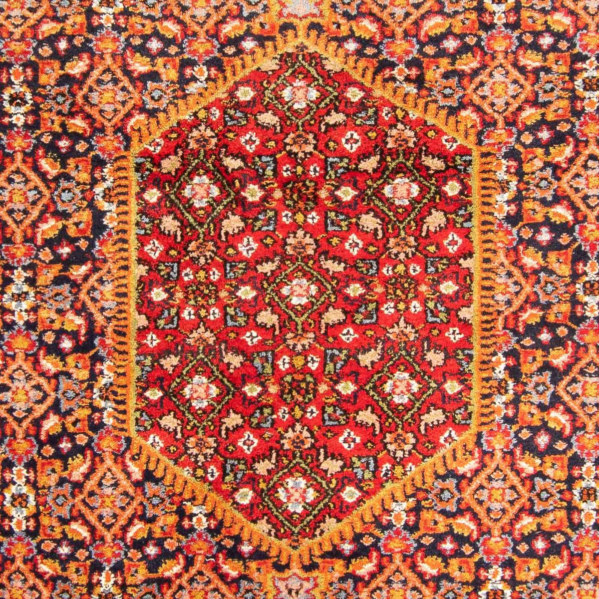 Alfombra persa - Bidjar - 187 x 130 cm - multicolor