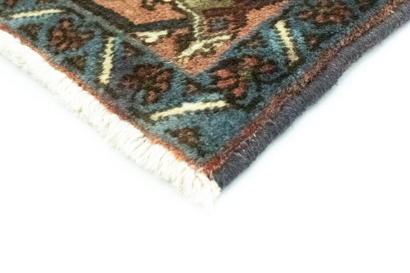 Alfombra de pasillo Alfombra persa - Nómada - 230 x 116 cm - naranja