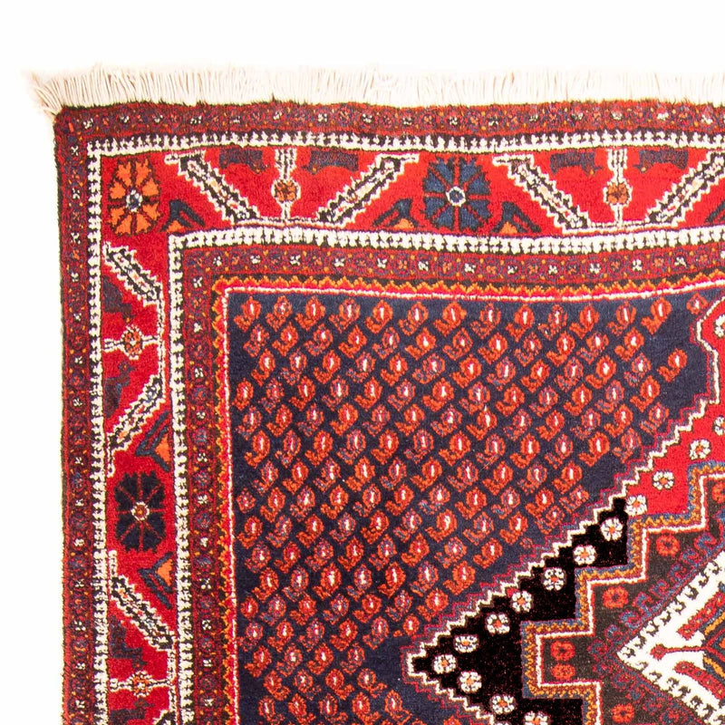 Alfombra persa - Nómada - 205 x 164 cm - rojo