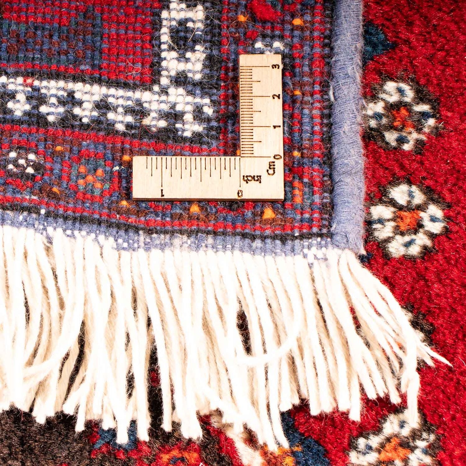 Alfombra persa - Nómada - 205 x 164 cm - rojo