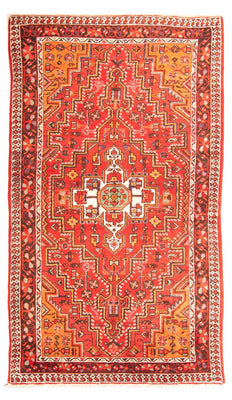 Alfombra persa - Nómada - 234 x 151 cm - rojo claro