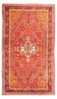 Alfombra persa - Nómada - 234 x 151 cm - rojo claro