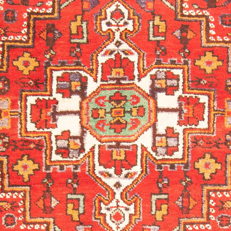 Alfombra persa - Nómada - 234 x 151 cm - rojo claro