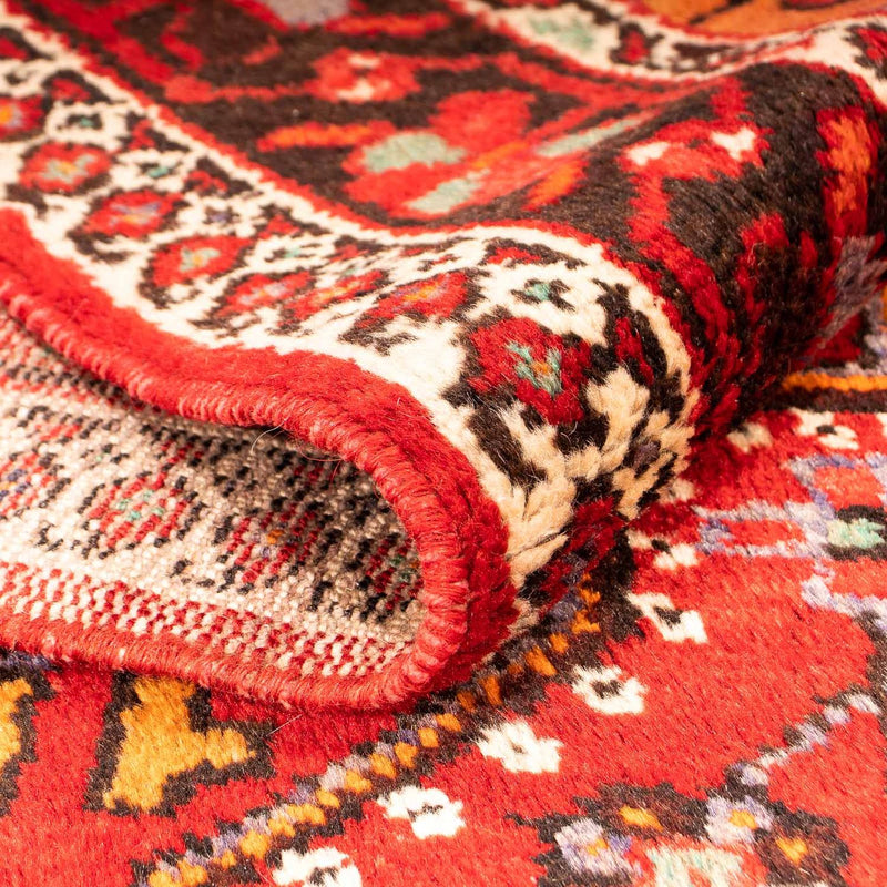 Alfombra persa - Nómada - 234 x 151 cm - rojo claro
