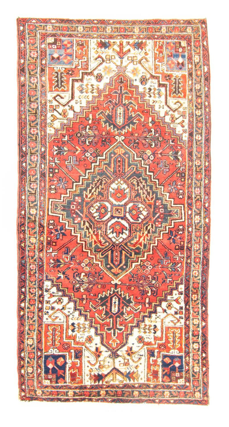 Alfombra de pasillo Alfombra persa - Nómada - 211 x 110 cm - naranja