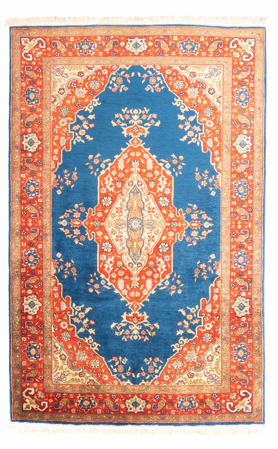 Alfombra persa - Clásica - 200 x 124 cm - azul