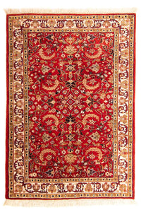 Alfombra oriental - Bidjar - Indus - 176 x 119 cm - rojo oscuro