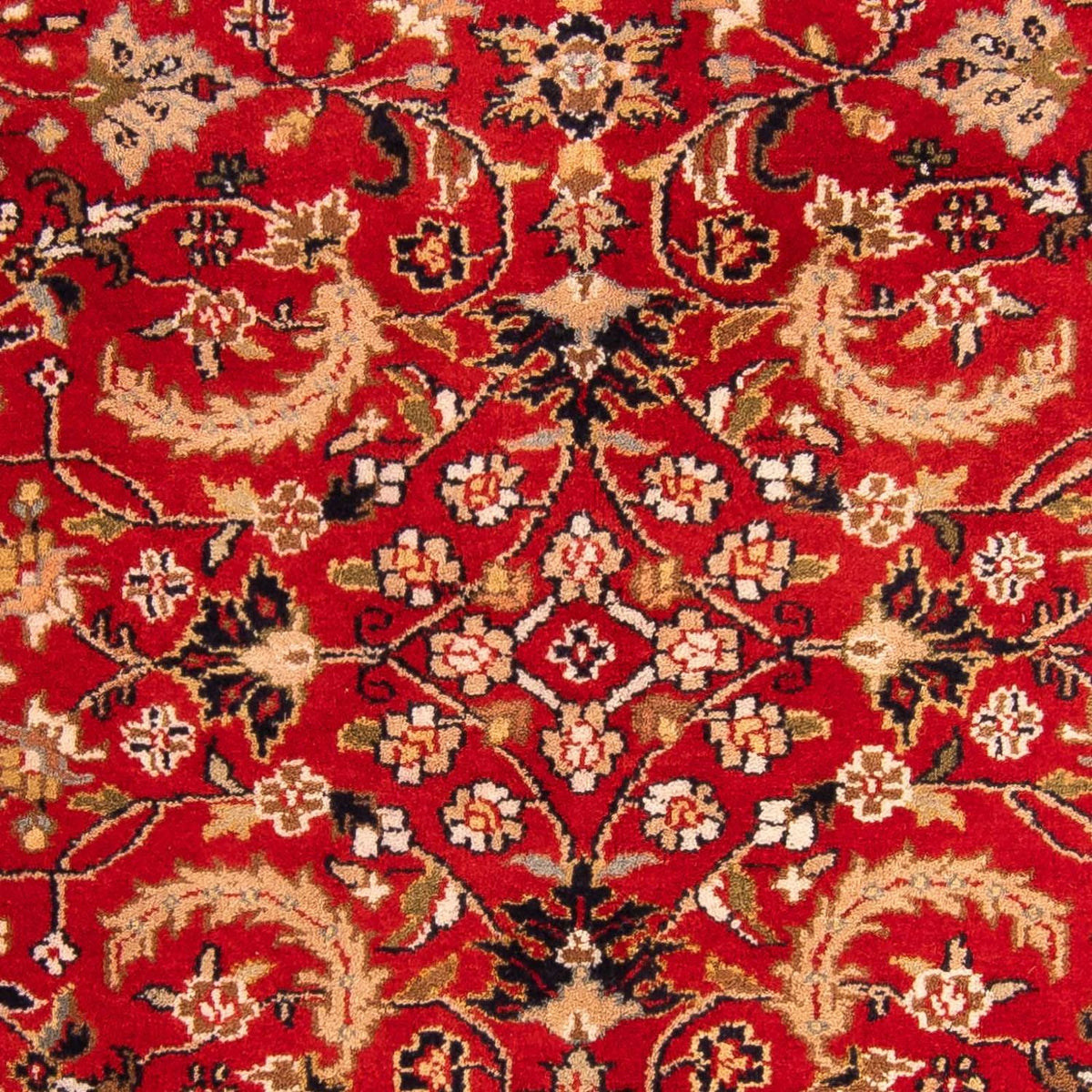 Alfombra oriental - Bidjar - Indus - 176 x 119 cm - rojo oscuro