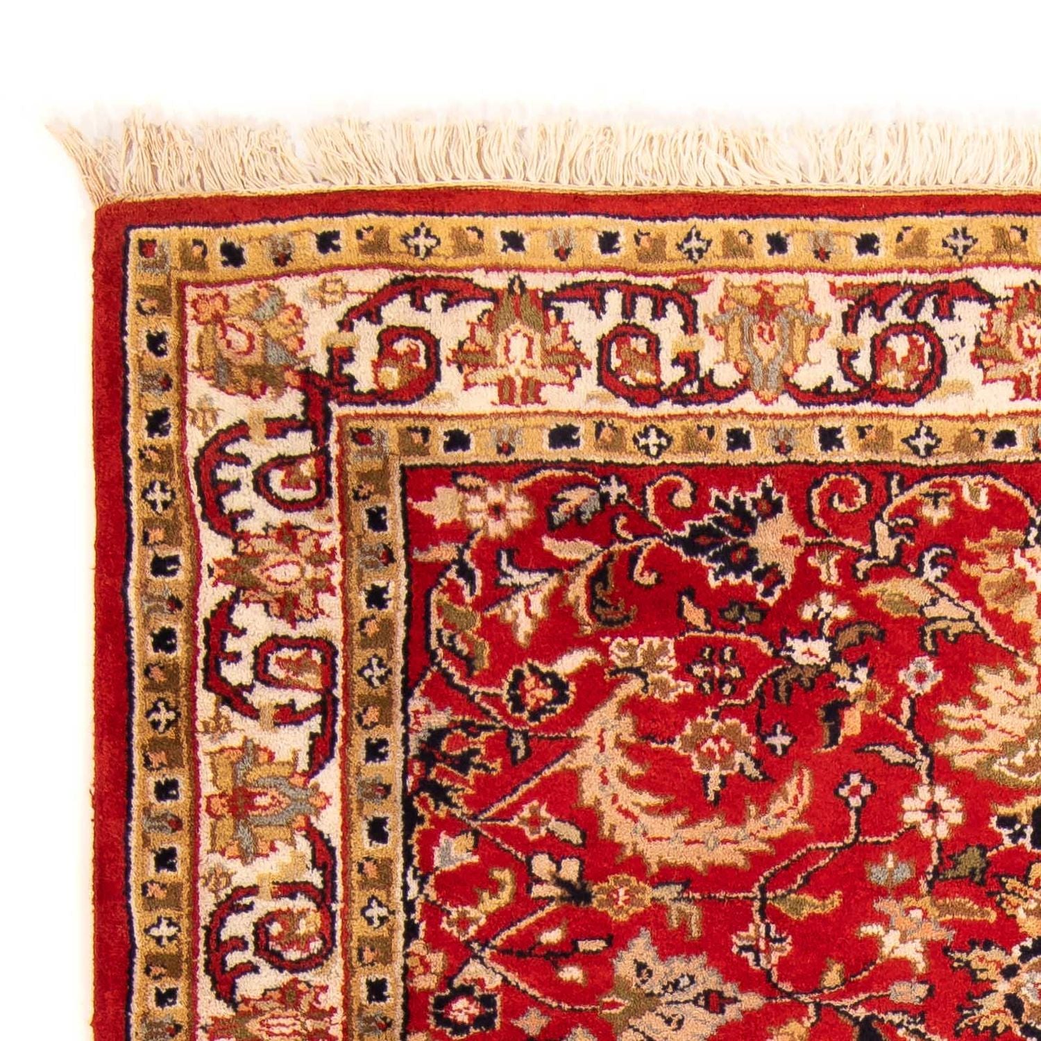 Alfombra oriental - Bidjar - Indus - 176 x 119 cm - rojo oscuro
