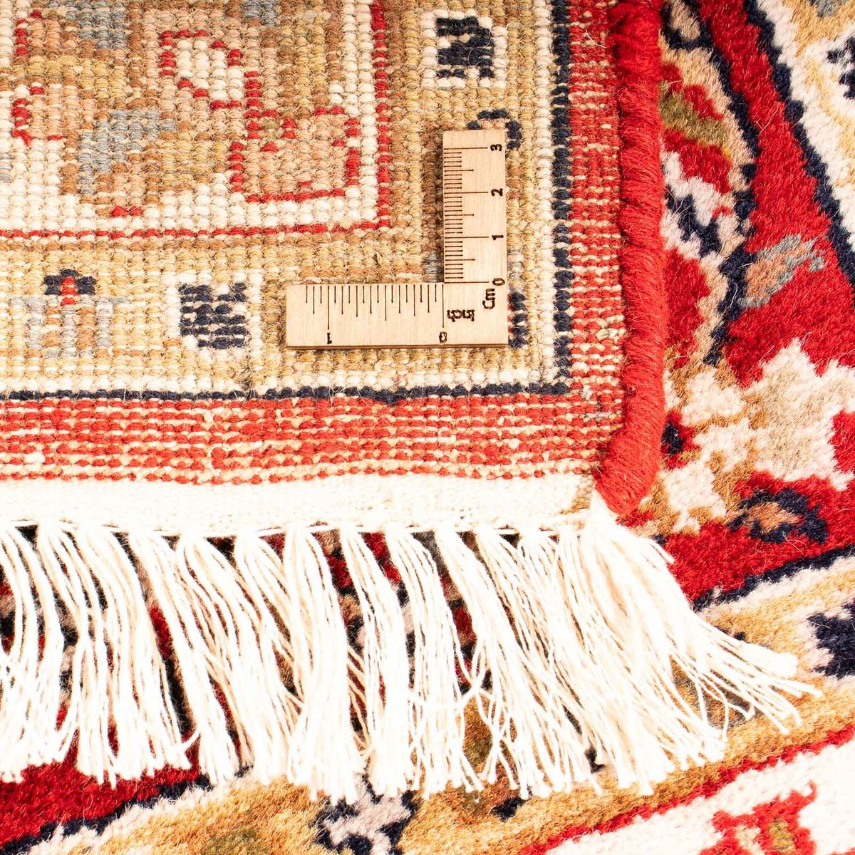 Alfombra oriental - Bidjar - Indus - 176 x 119 cm - rojo oscuro