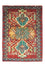 Alfombra Turkaman - 89 x 63 cm - rojo