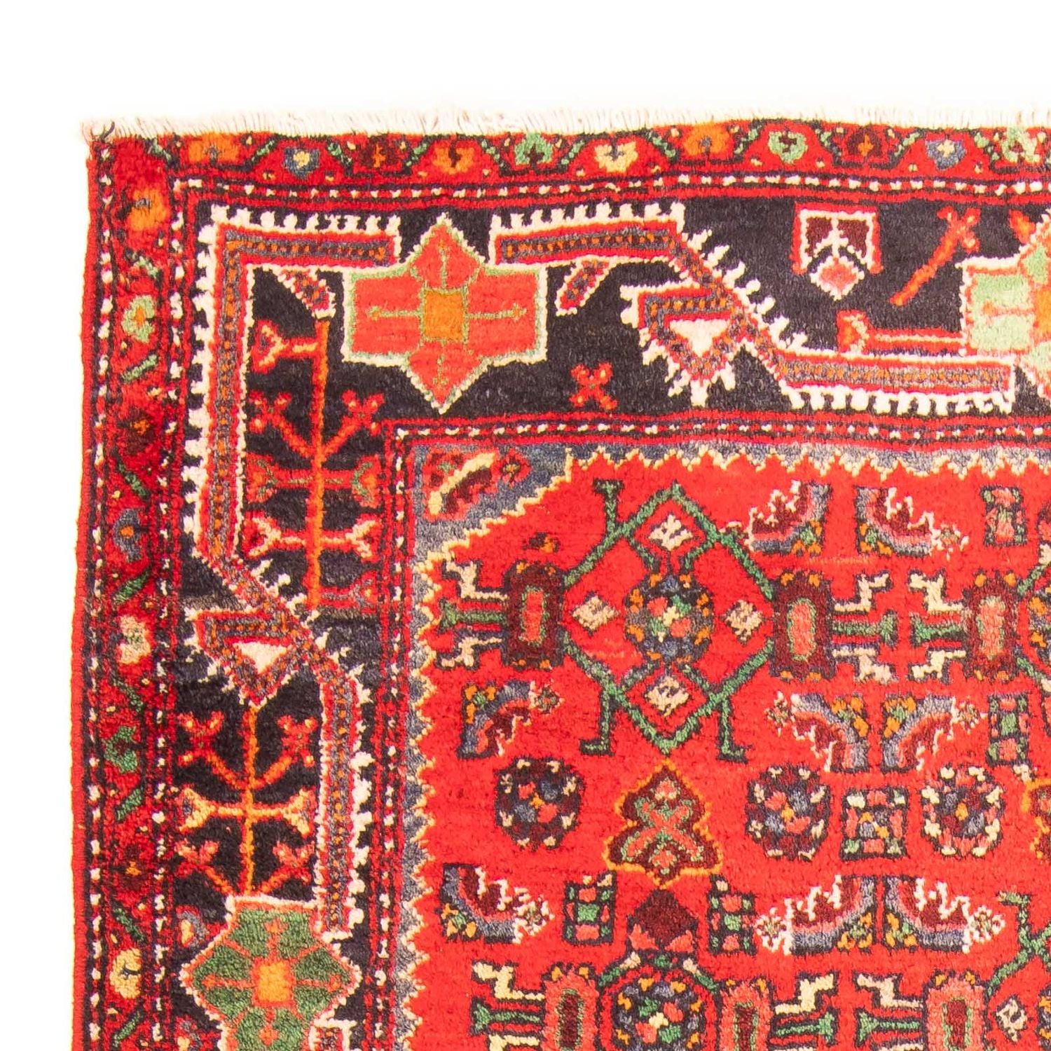 Alfombra persa - Nómada - 207 x 135 cm - rojo
