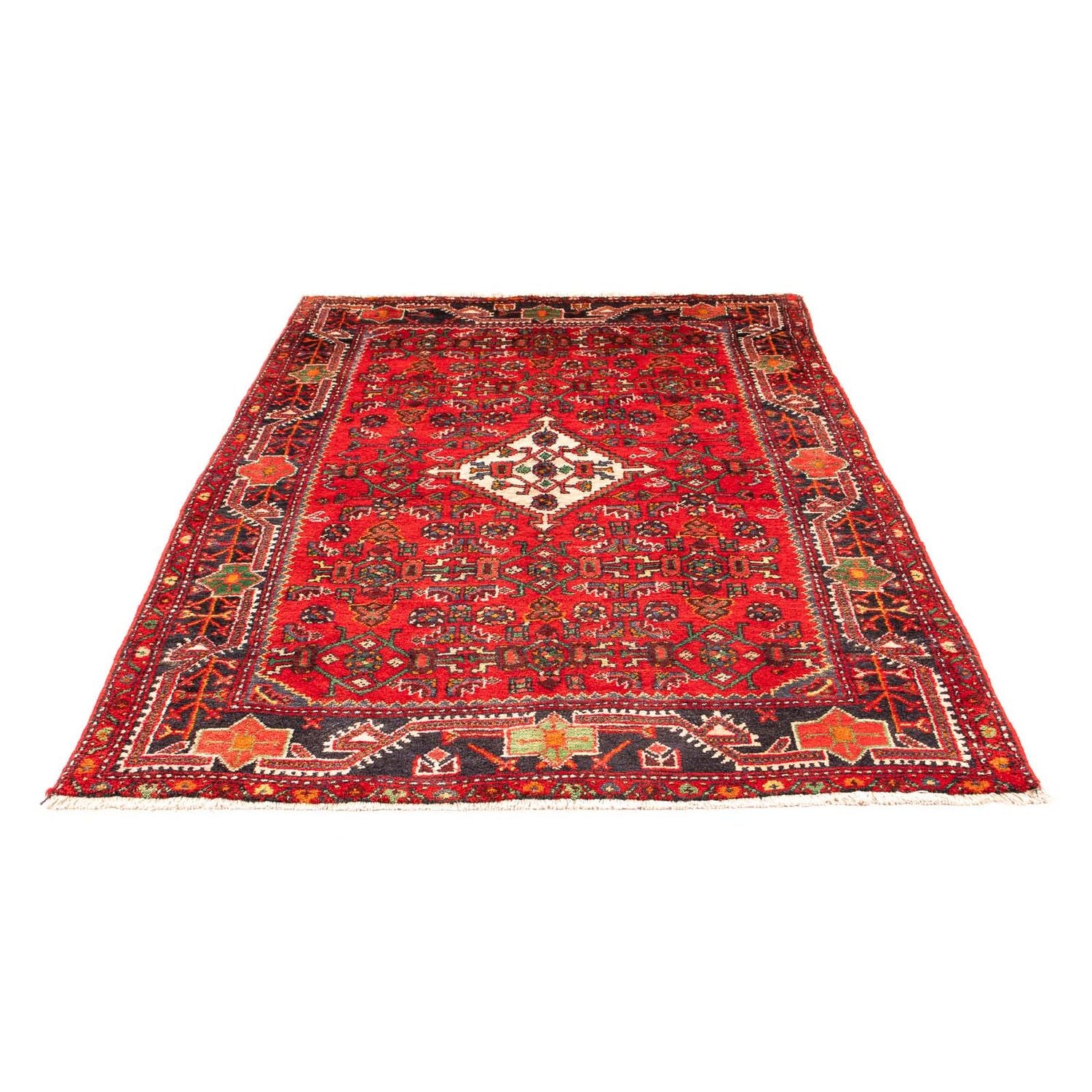 Alfombra persa - Nómada - 207 x 135 cm - rojo