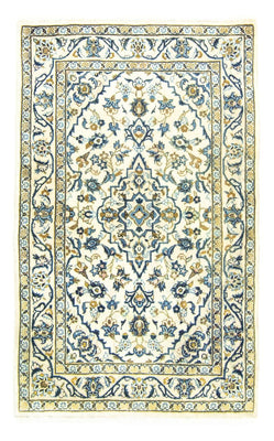 Alfombra persa - Keshan - 162 x 102 cm - beige
