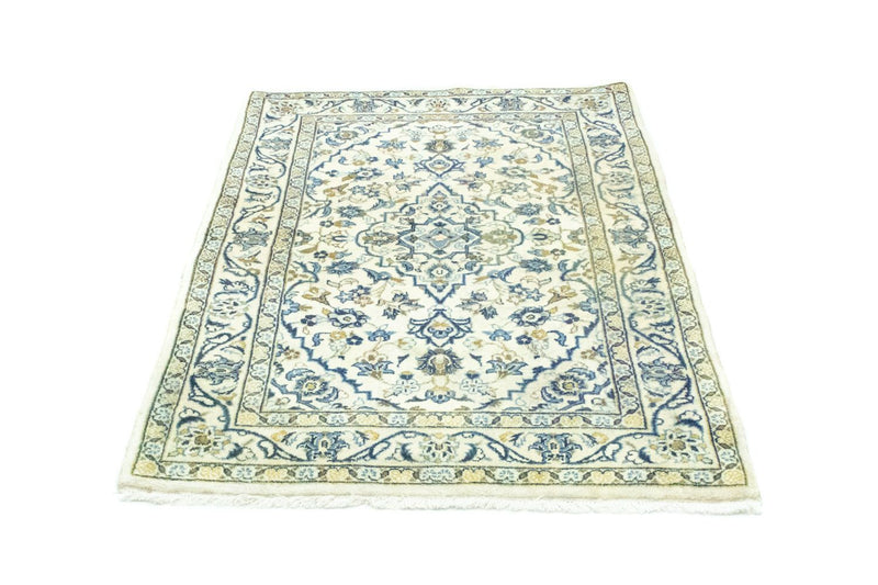 Alfombra persa - Keshan - 162 x 102 cm - beige