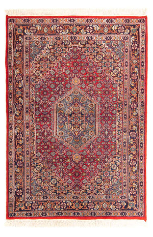 Alfombra oriental - Bidjar - Indus - 185 x 129 cm - rojo