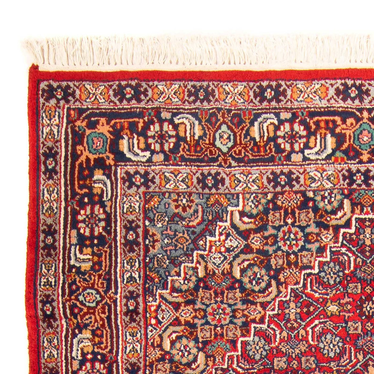 Alfombra oriental - Bidjar - Indus - 185 x 129 cm - rojo