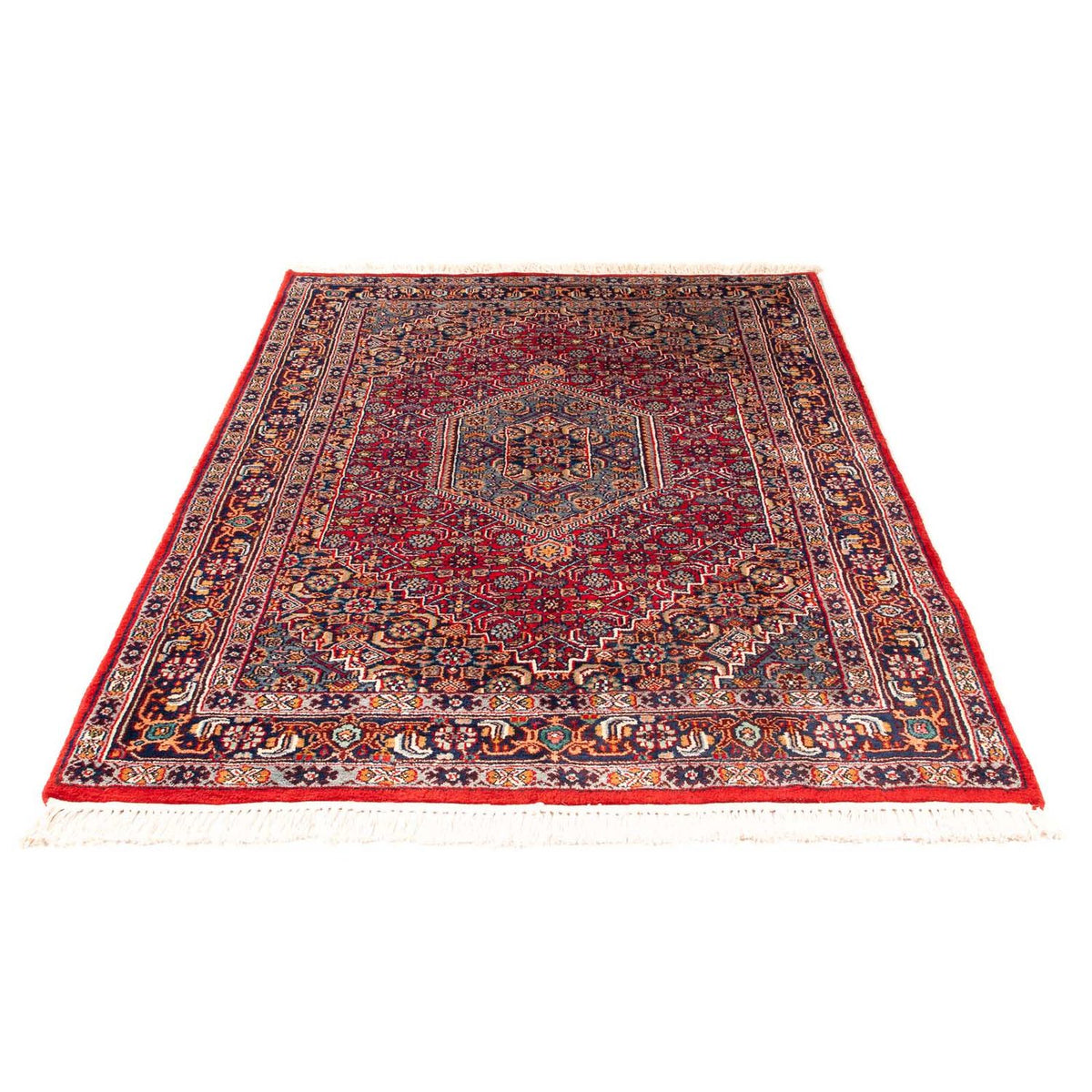 Alfombra oriental - Bidjar - Indus - 185 x 129 cm - rojo