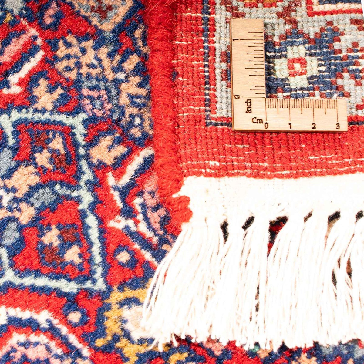 Alfombra oriental - Bidjar - Indus - 185 x 129 cm - rojo