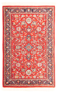 Alfombra oriental - Indus - 179 x 114 cm - rojo