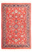 Alfombra oriental - Indus - 179 x 114 cm - rojo