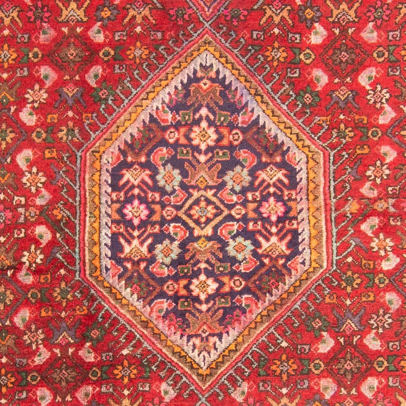 Alfombra de pasillo Alfombra persa - Bidjar - 222 x 128 cm - rojo claro