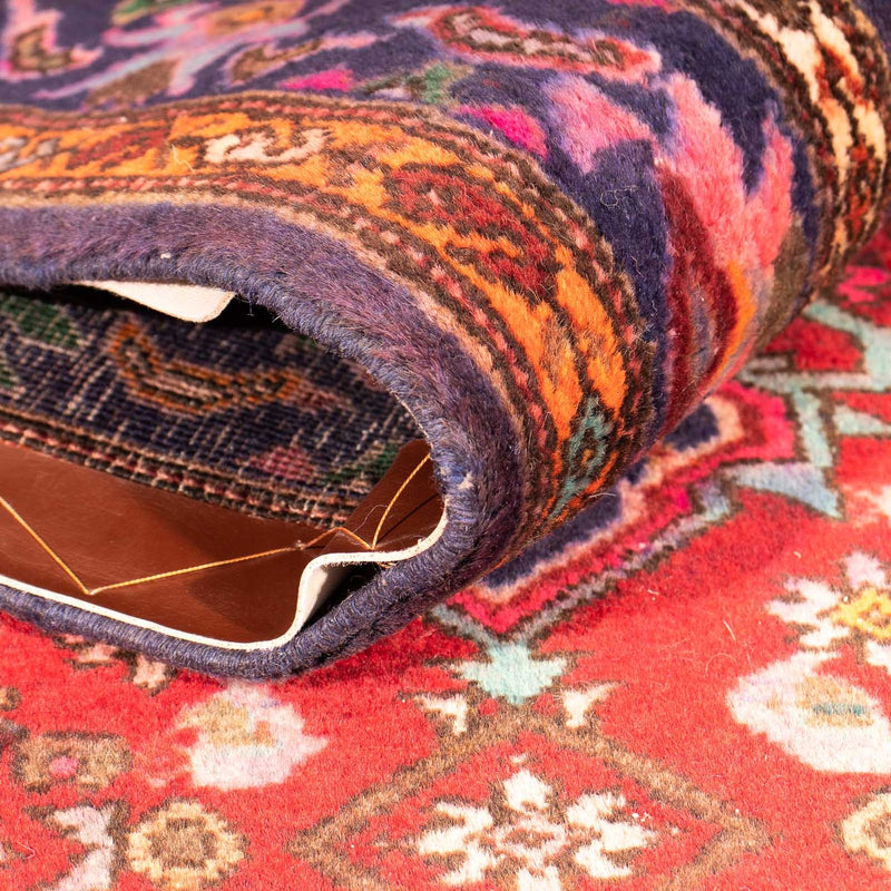 Alfombra de pasillo Alfombra persa - Bidjar - 222 x 128 cm - rojo claro