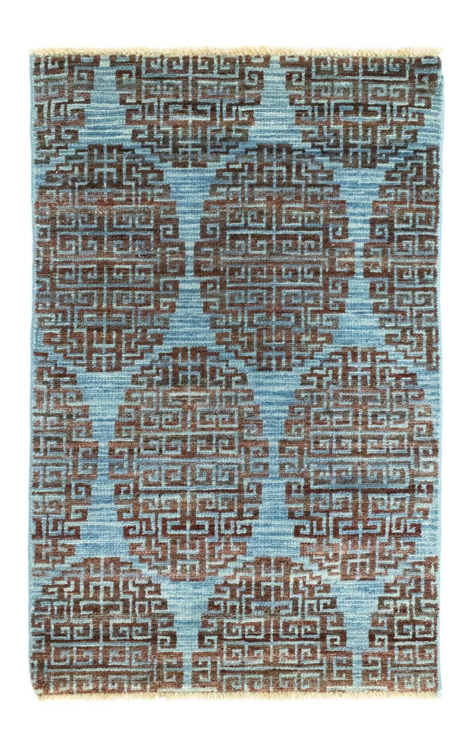 Alfombra de diseño - 96 x 60 cm - azul