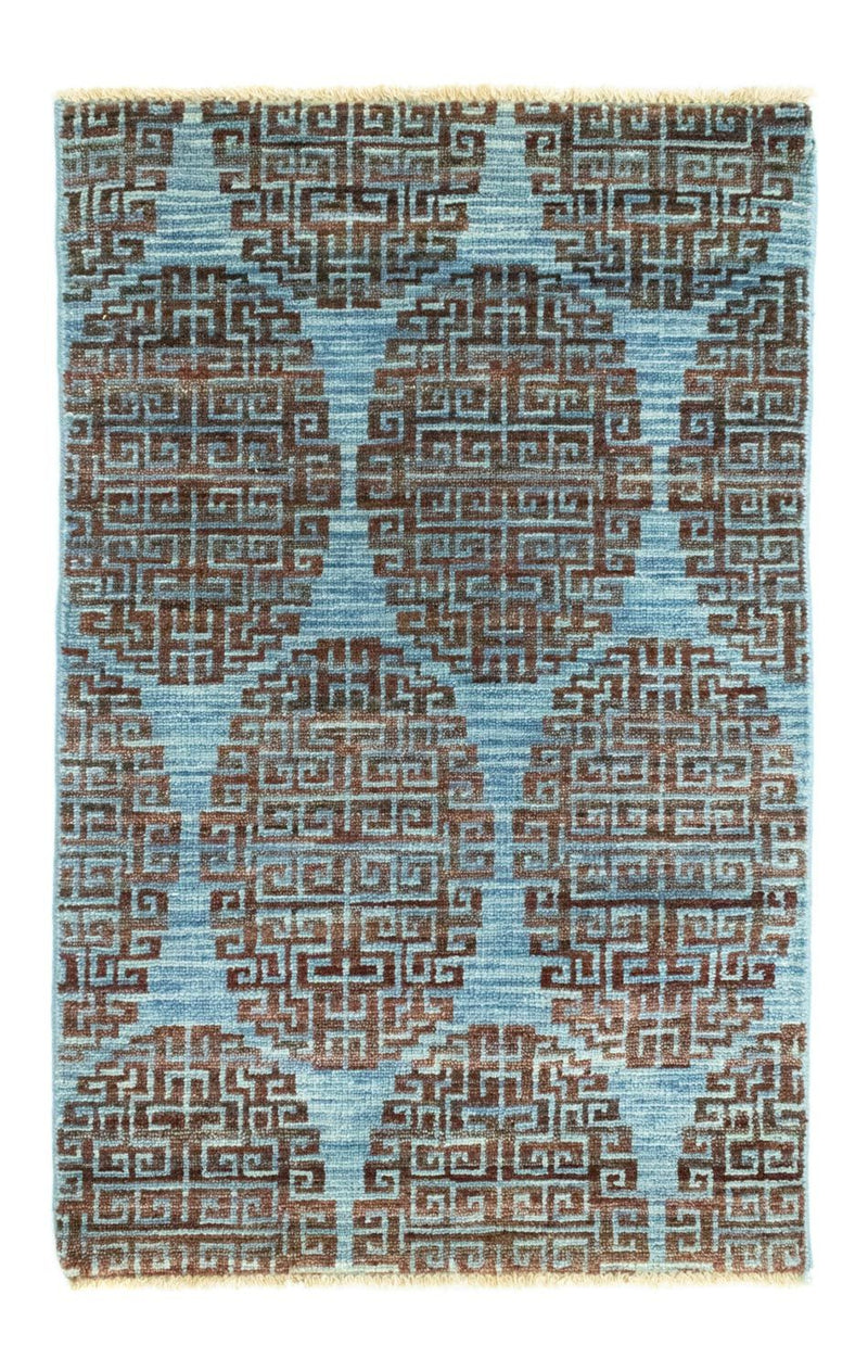 Alfombra de diseño - 96 x 60 cm - azul