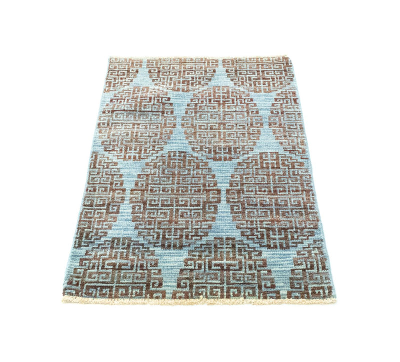 Alfombra de diseño - 96 x 60 cm - azul