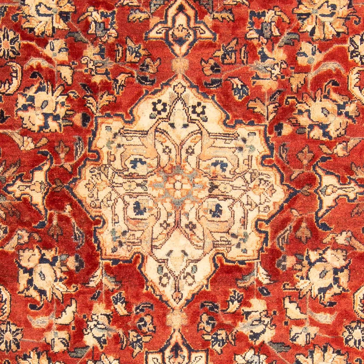 Alfombra persa - Clásica - 200 x 139 cm - rojo oscuro