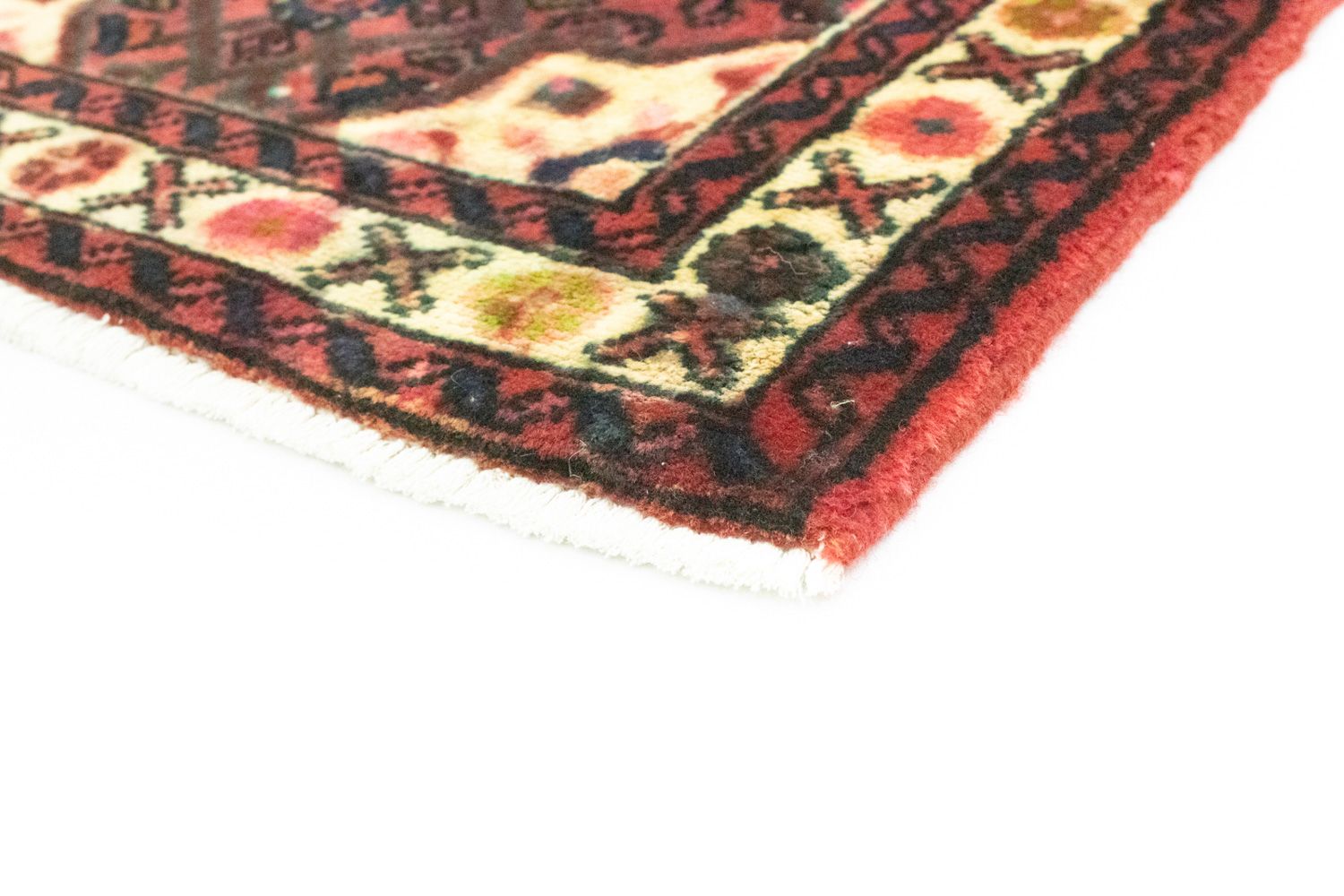 Alfombra persa - Nómada - 95 x 65 cm - rosa