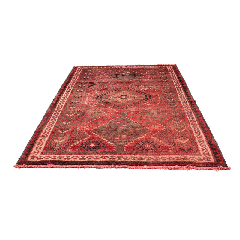 Alfombra persa - Nómada - 242 x 174 cm - rojo oscuro