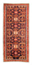 Alfombra de pasillo Alfombra persa - Nómada - 280 x 130 cm - azul oscuro