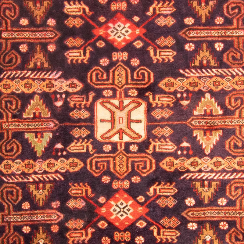 Alfombra de pasillo Alfombra persa - Nómada - 280 x 130 cm - azul oscuro