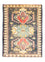 Alfombra Turkaman - 87 x 67 cm - azul oscuro