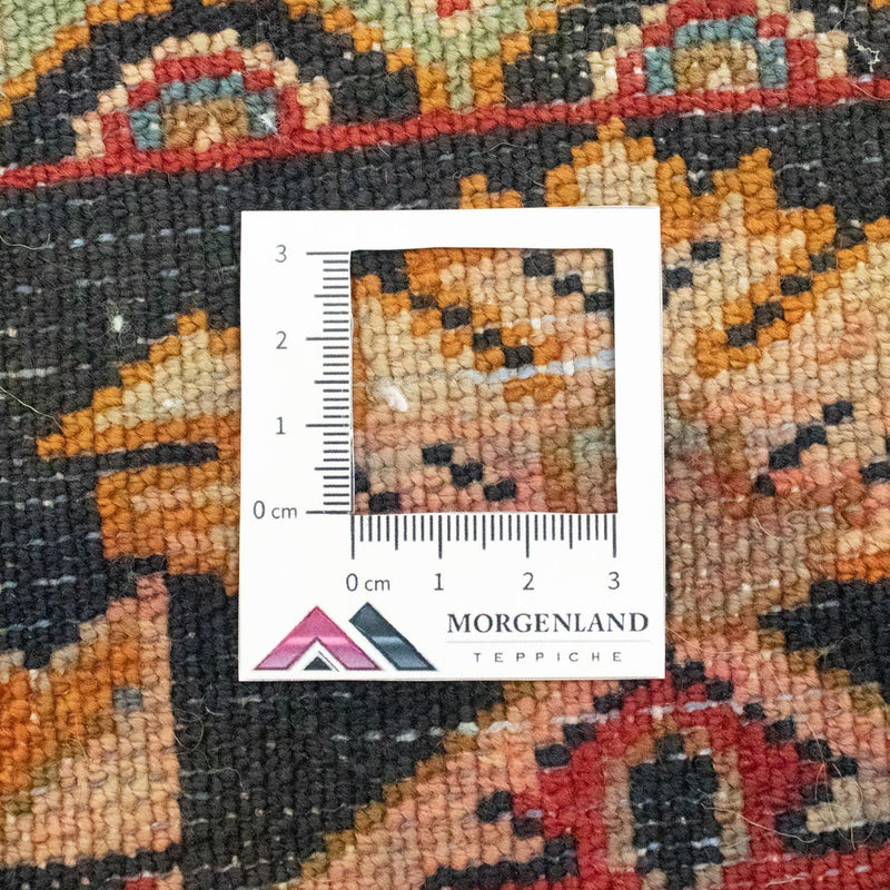 Alfombra Turkaman - 87 x 67 cm - azul oscuro