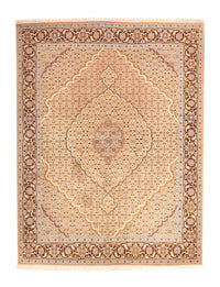 Alfombra Persa - Tabriz - Real - 203 x 158 cm - beige