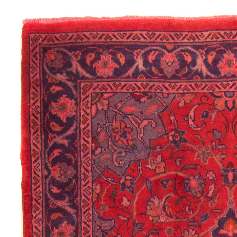 Alfombra persa - Clásica - 208 x 135 cm - rojo oscuro