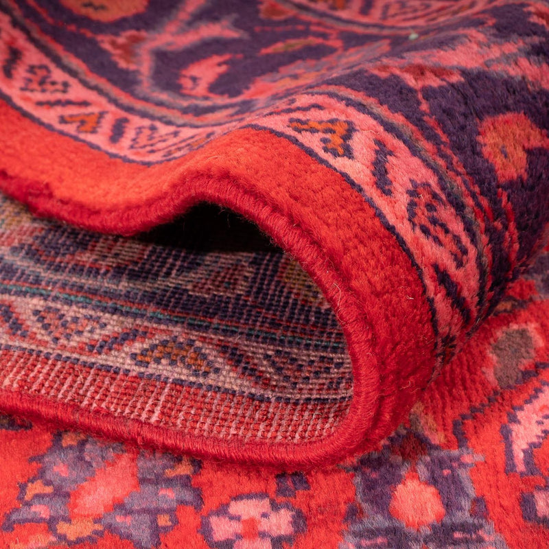 Alfombra persa - Clásica - 208 x 135 cm - rojo oscuro