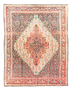 Alfombra persa - Clásica - 155 x 126 cm - azul
