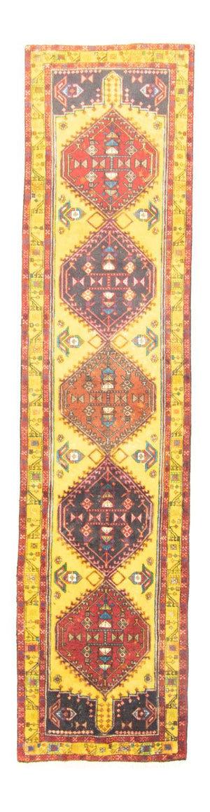 Alfombra de pasillo Alfombra persa - Nómada - 300 x 73 cm - amarillo