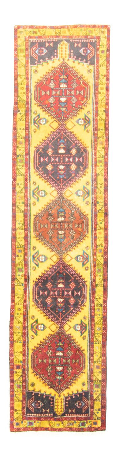Alfombra de pasillo Alfombra persa - Nómada - 300 x 73 cm - amarillo